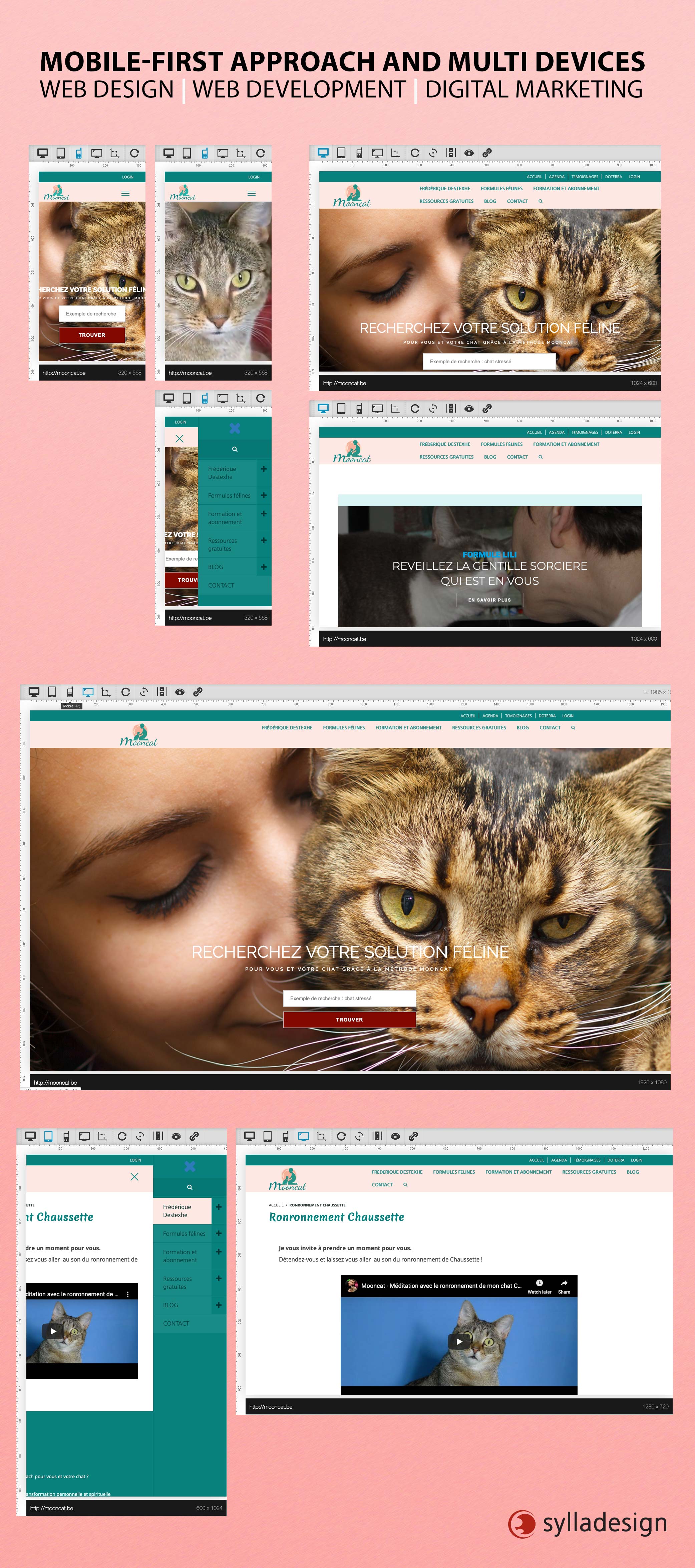 Mobil-first and multi device - Web design, web development, Digital marketing